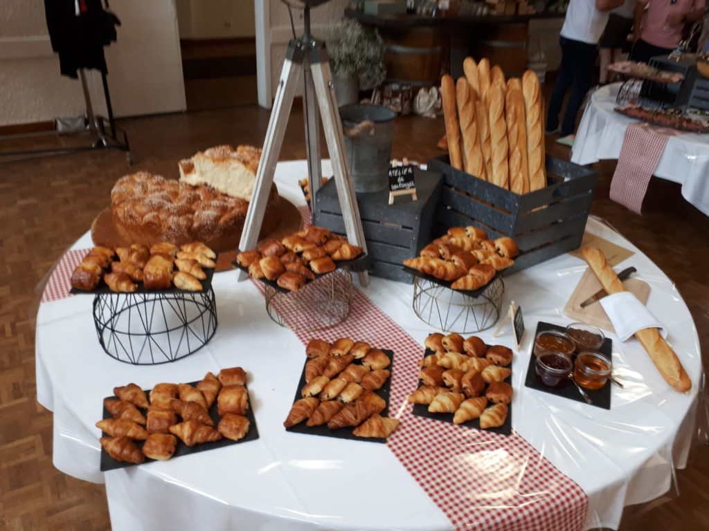 brunch mariage - viennoiserie